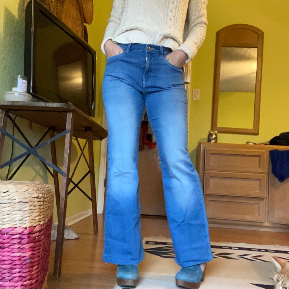 Forever 21 high waist flare Jean